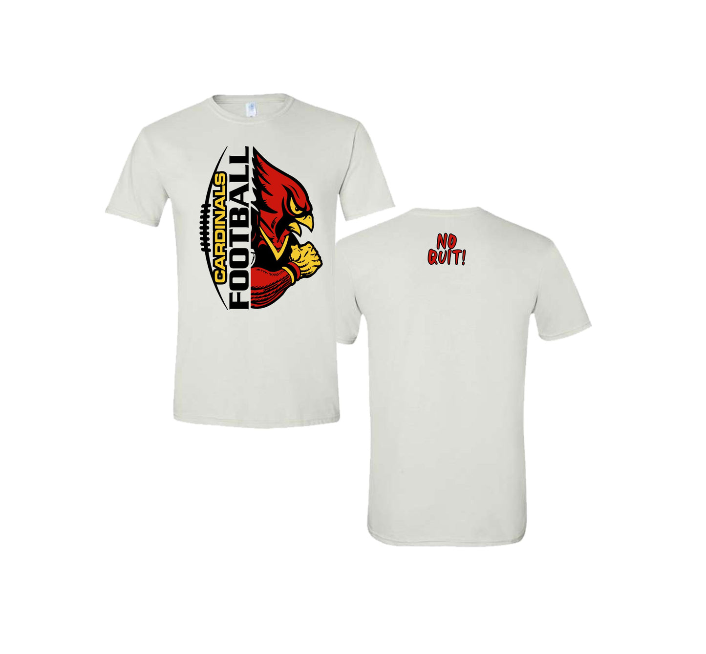 CARDINALS FOOTBALL - 52969251  (WHITE) - (CAN BE CUSTOMIZED)